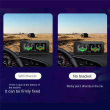 M50 Off Road GPS Smart Inclinometer Car Digital Display Tilt Pitch Angle Inclinometro Auto HUD Intelligent Slope Meter
