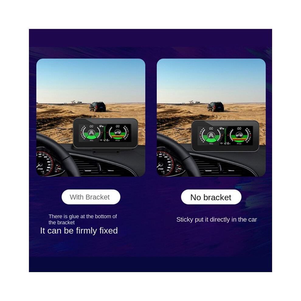 M50 Off Road Gps Smart Inclinometer Car Digital Display Tilt Pitch Angle Inclinometro Auto Hud Intelligent Slope Meter 4854102219879