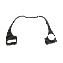 Car Carbon Fiber Interior Dashboard Frame Cover Trim for Q50 Q60 2014-2019 Instrument Panel
