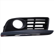 Front Grills Bumper Fog Lights Cover Lamp Frame Trim Grille Housing for MK5 2006-2010