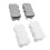 4er-Pack Duschkopfhalter mit starkem Saugnapf 11