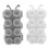 4er-Pack Duschkopfhalter mit starkem Saugnapf 8