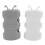 4er-Pack Duschkopfhalter mit starkem Saugnapf 7