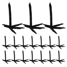 100pcs Plastic Fake Crow Claws: Feet Inserts for DIY Crafts Projects - Crafting Accessories Realistic bird Making Props for Halloween Decoration