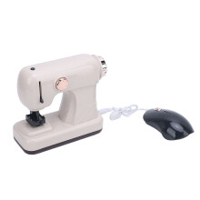 Educational Sewing Machine Toy Set for Kids, ABS, Battery Operated
