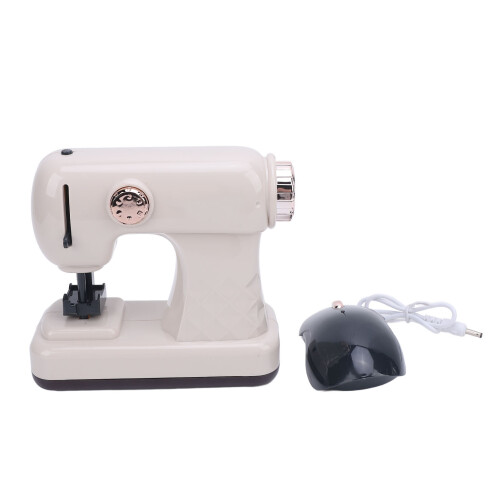Educational Sewing Machine Toy Set for Kids, ABS, Battery Operated 1