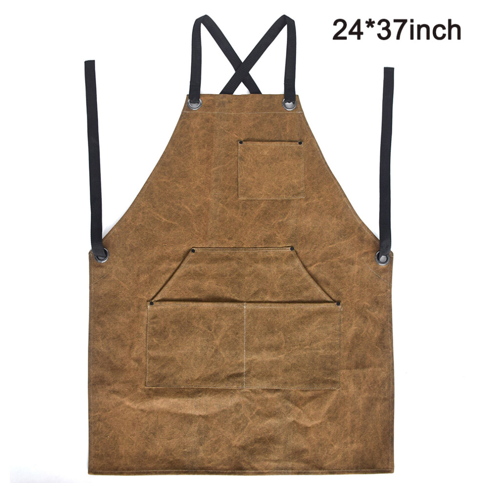 Woodworking Aprons: Waxed Canvas For Unmatched Protection And Style 9094122767553