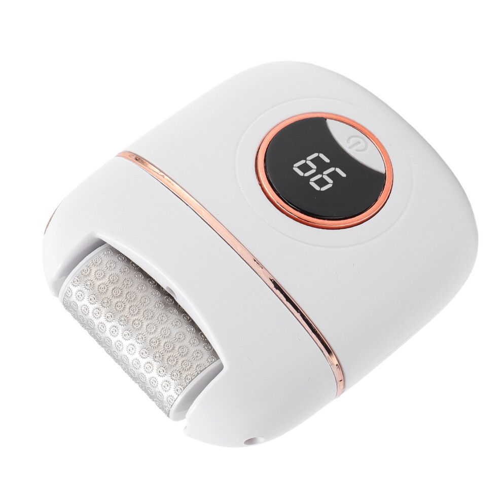 Electric Callus Remover Kit â USB Rechargeable, 4 Grinding Heads, White