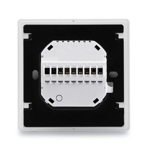 Wireless AC Thermostat with 5+2 Day Program 6 Periods White Easy Install