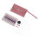 Purple Interchangeable Circular Knitting Needle Set 3.0-6.0mm 7