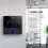 Smart WiFi Thermostat for AC 5+2 Days 6 Periods Programmable Black 14