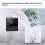 Smart WiFi Thermostat for AC 5+2 Days 6 Periods Programmable Black 6