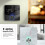Smart WiFi Thermostat for AC 5+2 Days 6 Periods Programmable Black 4