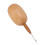 Egg Shaped Darning Tool with Crochet Hook, Beech Wood, 8x3.7cm 1