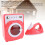 Battery Powered Laundry Playset with Washing Machine & Iron 7