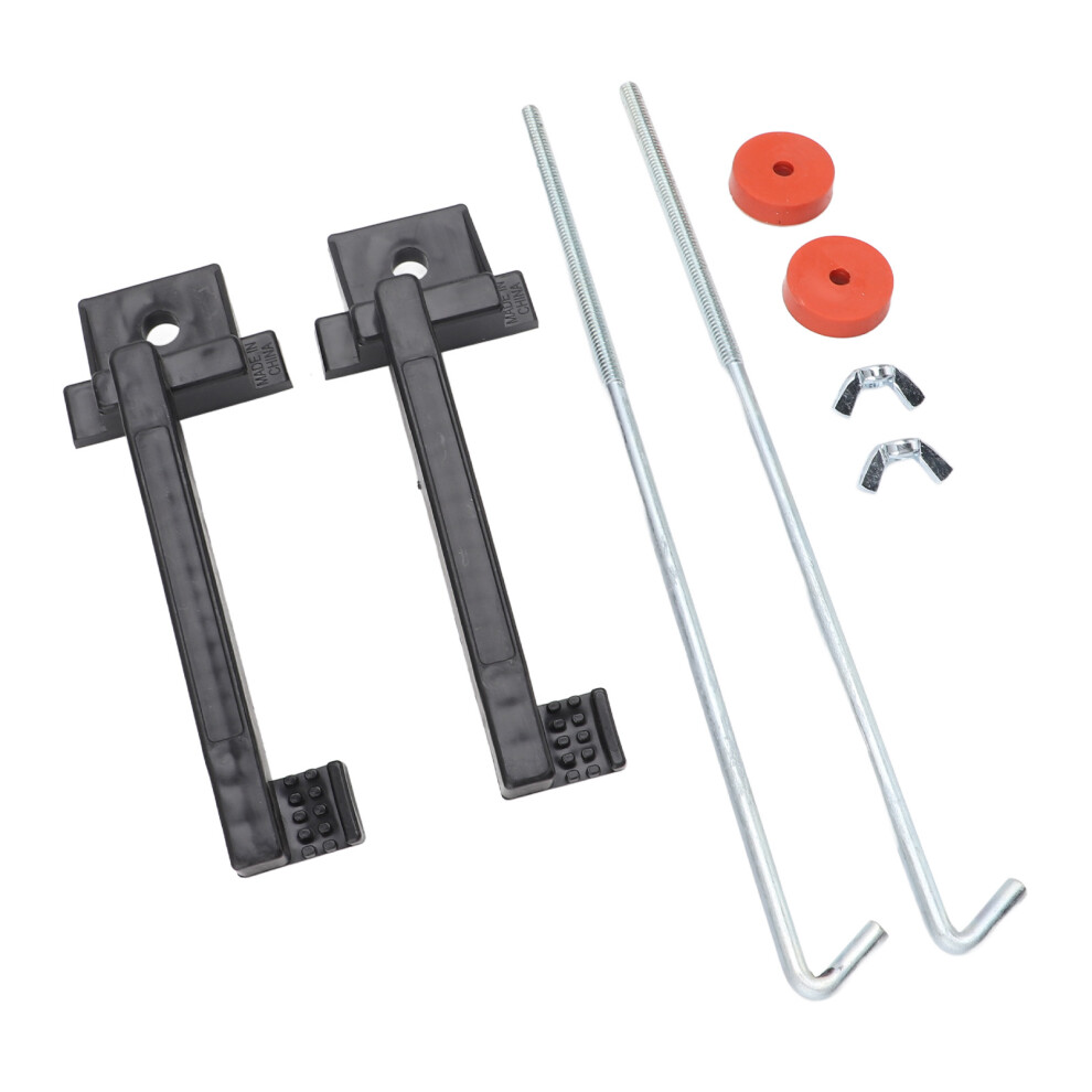 Heavy Duty Battery Hold Down Kit For Most Car Batteries, Metal + Abs, 10In J Bolts 8731364245722