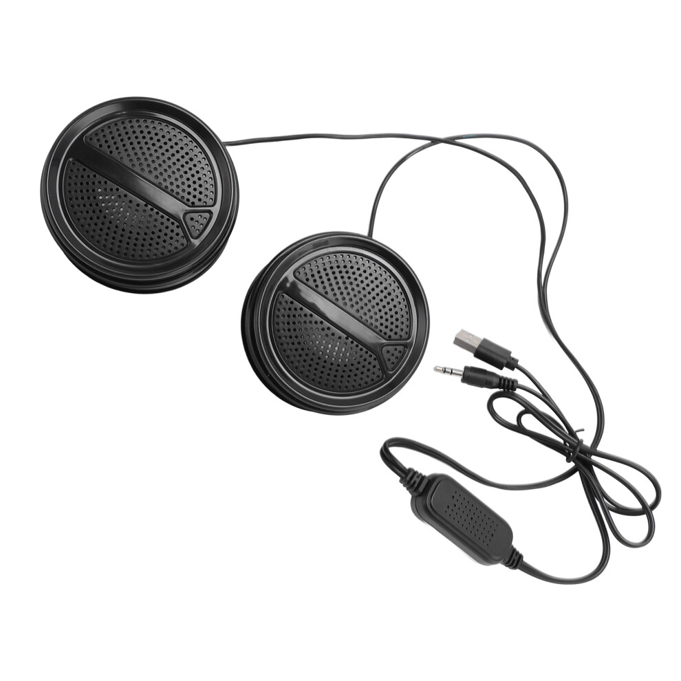 Usb 2.0 Wired Computer Speaker 3W Hifi Sound, Luminous, Compact 9351364245981
