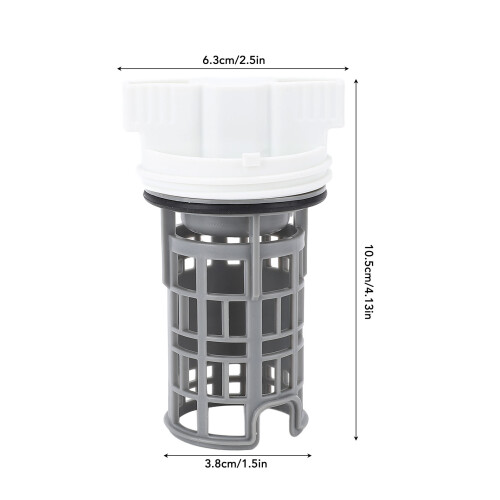 DC97 16991A/B ABS-Waschmaschinenfilter 10,5  6,3  3,8 cm 1