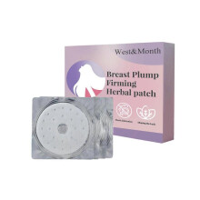 West&Month Breast Plump Firming Herbal Patch, Women's Breasts Plump Anti-sagging Breast Massage Care Patch