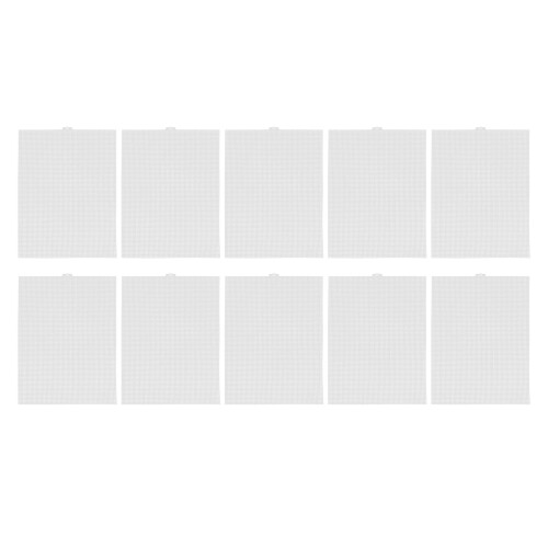7 Count Kunststoff-Canvas-Blätter 26.5x34.5cm Klar 2