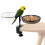 Mangeoire pour oiseaux sauvages, support de-deux étages 5