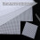 7 Count Kunststoff-Canvas-Blätter 26.5x34.5cm Klar 7