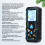 Handheld Laser Distance Meter 2AAA, Backlit LCD, 11.5x5x3cm Black 7