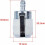 Applications multiples, observation transparente, durable, élastique, installation facile, silicone de haute qualité 5