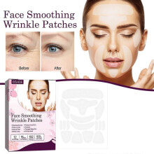 192 Pcs Facial Wrinkle Patches Anti Wrinkle Face Strips for Forehead Eye Cheek