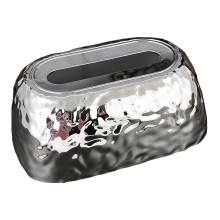 Support de mouchoirs en acrylique durable avec accès-Argent