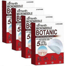 (4PCS) Microneedles Botanical Skin Appendage Removal Patch, Skin Patch for Skin Tag Removal, Micro Pimple Patch, Anti-Acne Plaster for All Skin Types