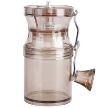 Moulin à café manuel élégant, moulin à meules coniques en céramique portable pour expresso, coffret cadeau pour café gourmet