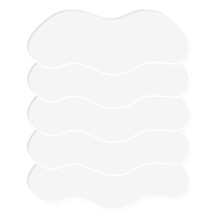 Tea Tree Patch x5 for Nose Anti-Blackheads Ultra Purifying, White