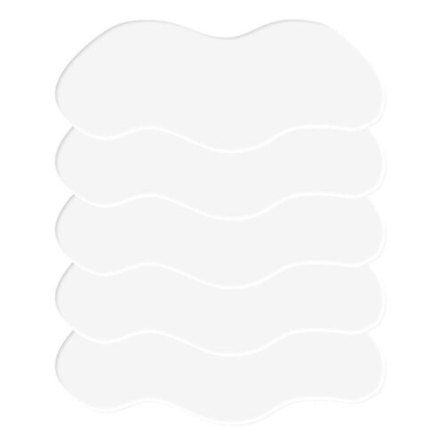 Tea Tree Patch x5 for Nose Anti-Blackheads Ultra Purifying, White