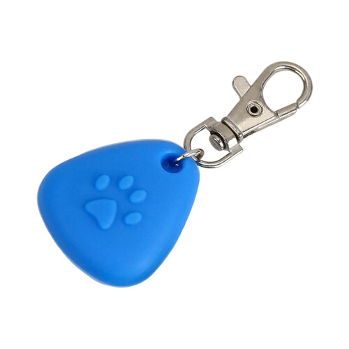 Battery Operated Silicone Triangle Safety Light for Night-Blue