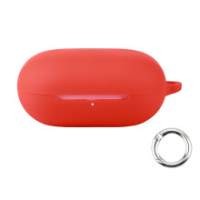 Wireless Earbuds Case Shell Earphone Silicone Cover for Fit-Red