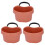 Blumentopf mit verstellbarem Riemen, 7