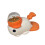Fish Press Activated Pet  Dispenser For Dogs White Press Interactive Indoor Exercise 1