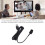 Center-Webcam 2 MP 1080p kompakte schwarze USB-Kamera 6
