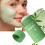 Deep Cleansing Green Tea Solid Mask Blackheads Acne Removal Oil Control 3