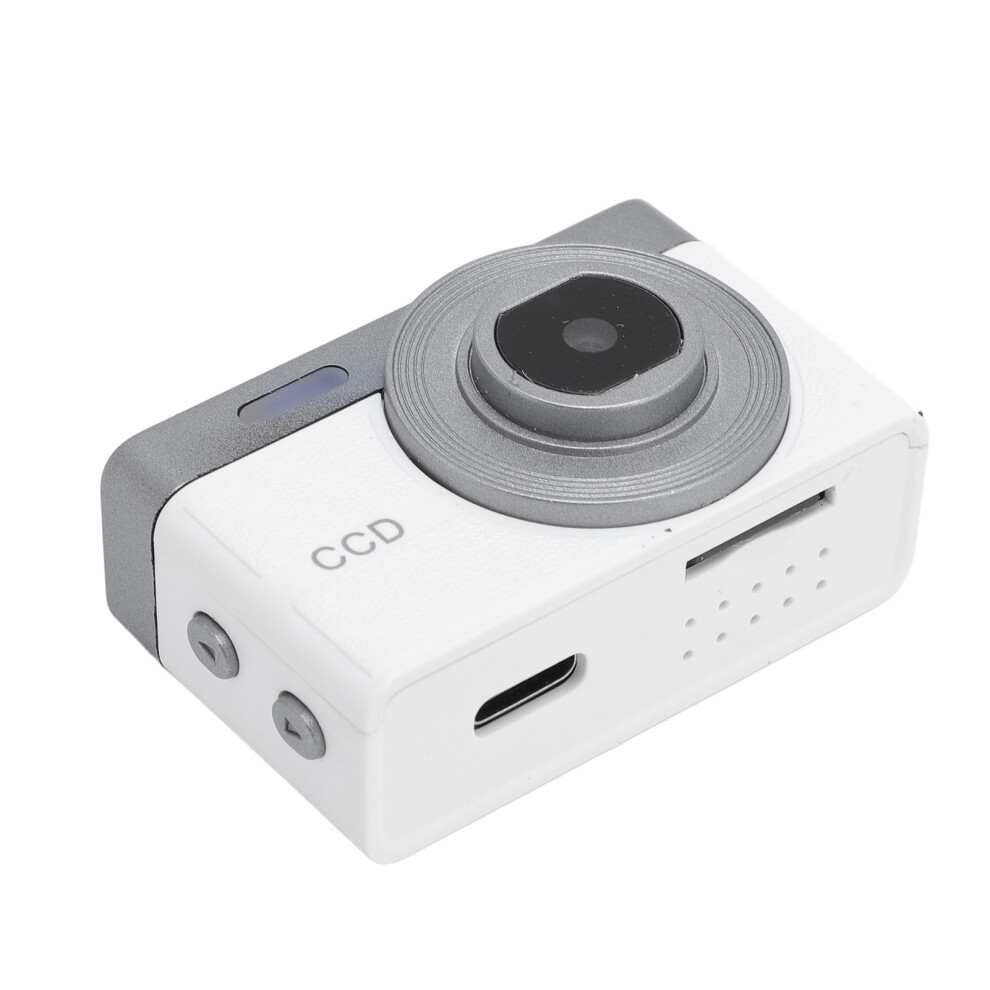 Keychain Camera 0.96" Screen 1080P 12Mp 16Gb Portable Digital Cam White 5081364251364