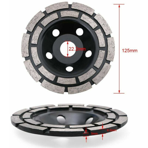 Γυάλισμα και καθαρισμός πέτρας-σκυροδέματος, τροχός λείανσης σκυροδέματος με 1