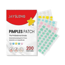 Pimple Patches for Face Hydrocolloid Acne Patches Versitile Cute Star Zit Covers Spot Stickers Mild and non-irritating Patches 5 Color 3 Sizes