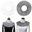 Multiuse False Collar Detachable Collar Fashion Neckpiece-White 3