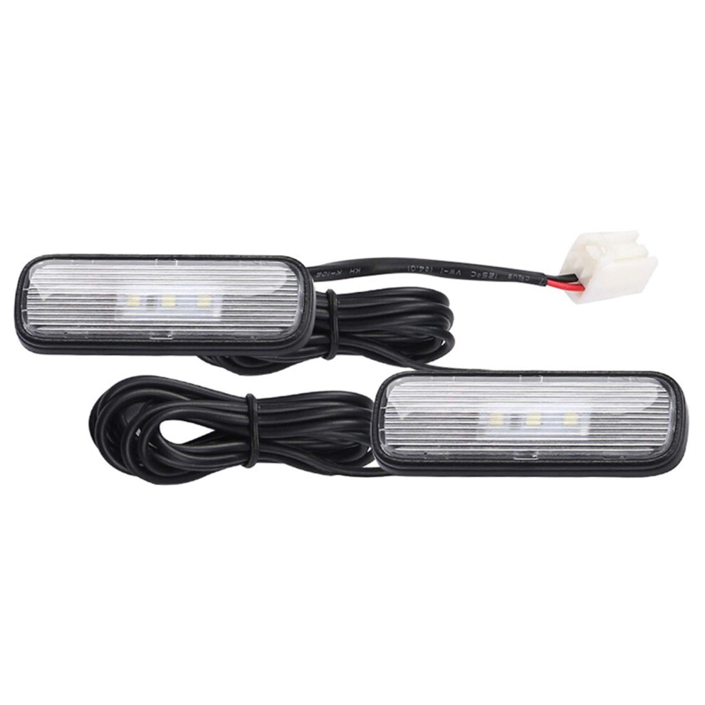 2Pcs Car Led Interior Atmosphere Decoration Lamp Ambient Foot For 20182020 White Footwell Ing Led Interior Light 9067246080167