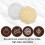 2025 Latest Model  30pcs Castor Oil Wrap Pack for Belly Button, Highly Absorbent 3