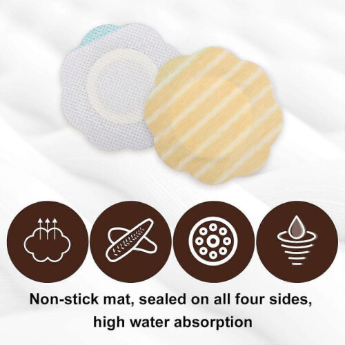 2025 Latest Model  30pcs Castor Oil Wrap Pack for Belly Button, Highly Absorbent 2