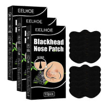 3boxes Peel Off Blackheads Remove Plaster Nose Strips Pull Black Mask for Women Beauty