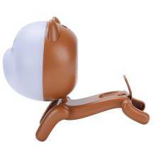 Hund Projektor Nachtlampe 1200mAh Braun Kompakt