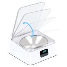 Automatic Open Pet Feeder Bowls Rechargeable With Intelligent Cover Smart Pet Food Dispenser